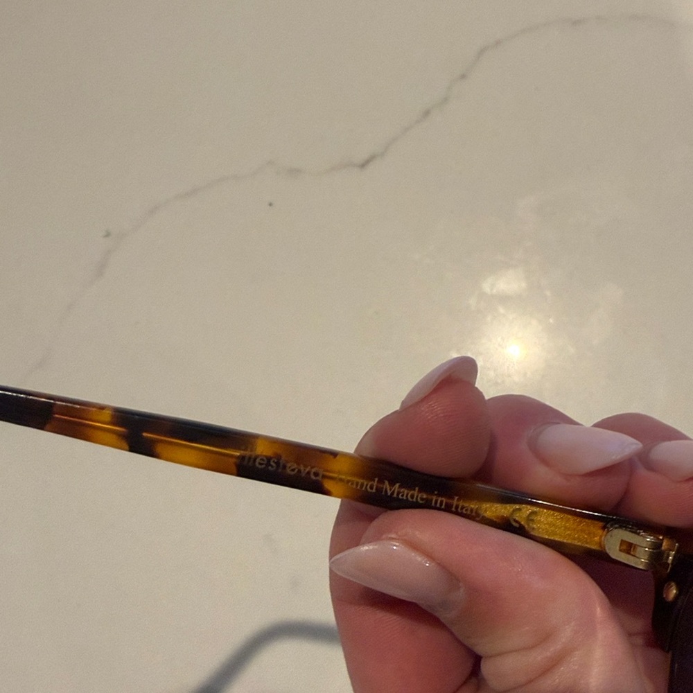 Illesteva Tortoise Shell Round Sunglasses - Picture 5 of 5